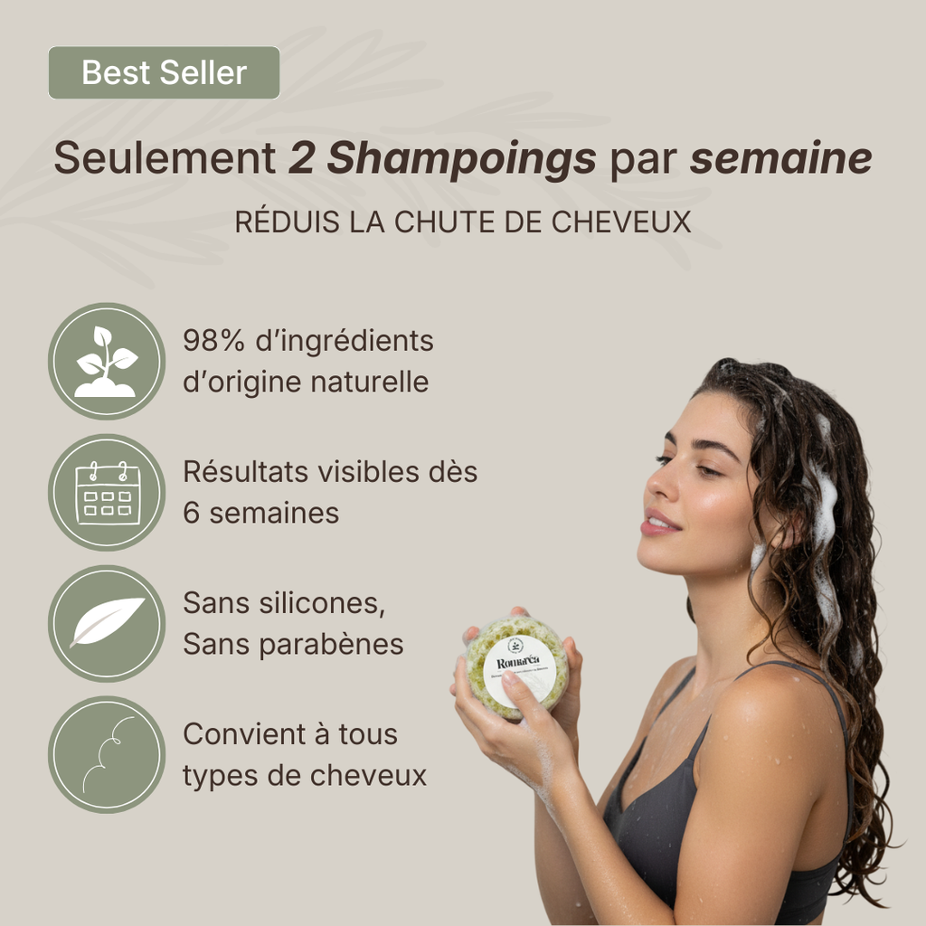 Shampoing Solide au Romarin Romaréa