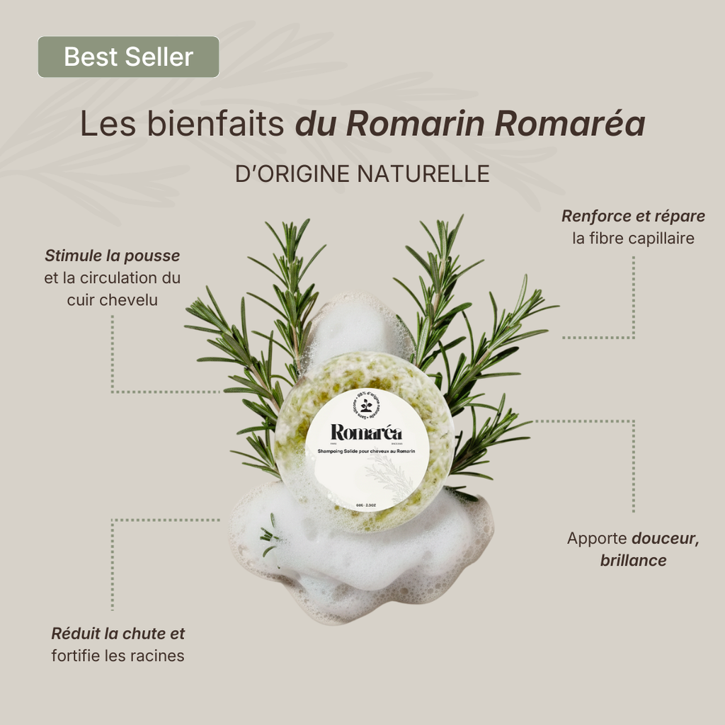 Shampoing Solide au Romarin Romaréa