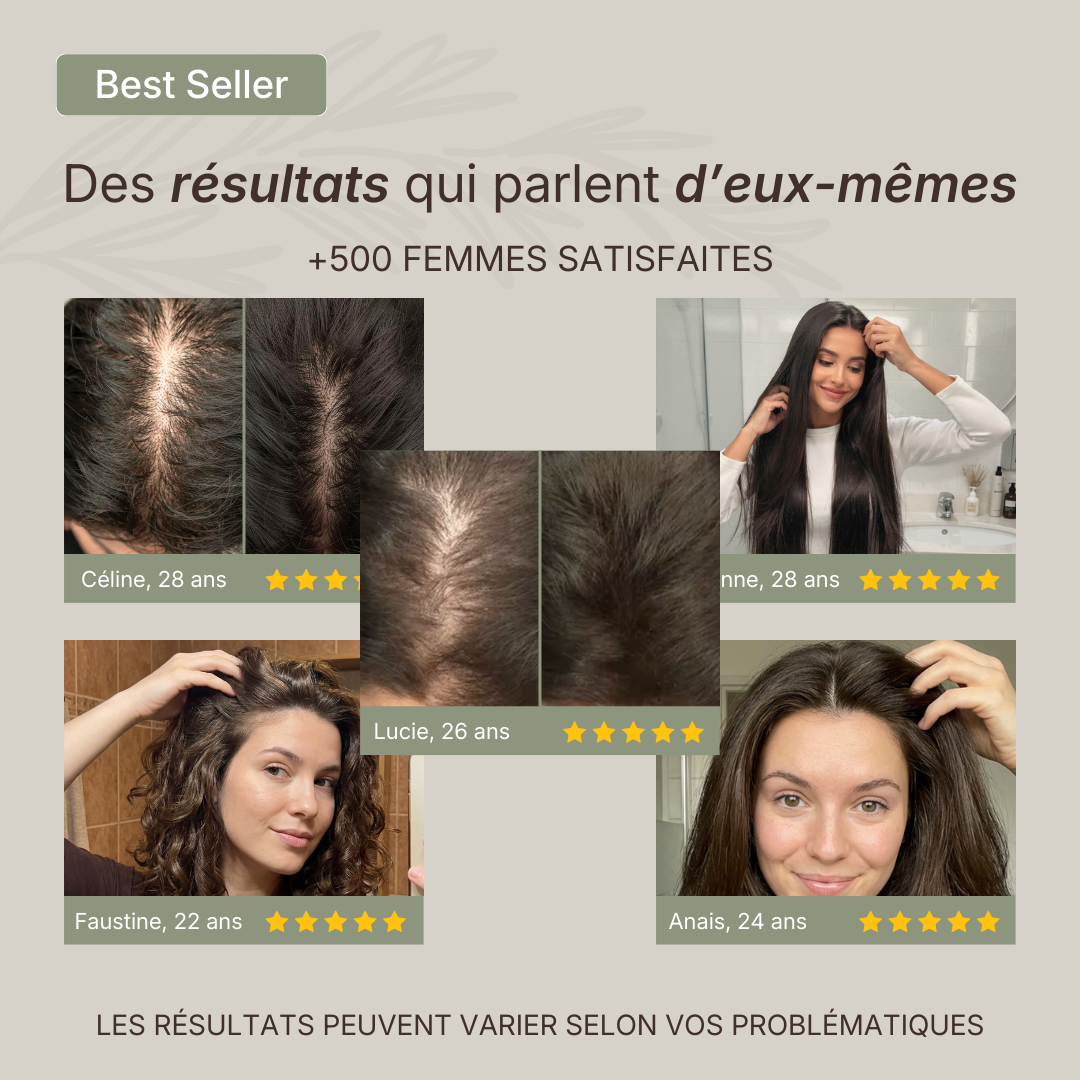 Lotion de croissance à l'huile de Romarin